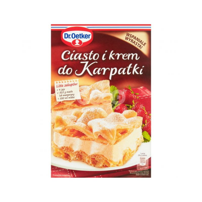 CIASTO DR.OETKER KREM DO KARPATKI 380G