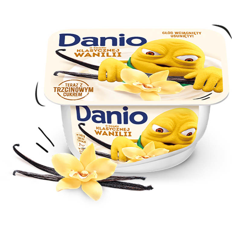 DANONE DANIO VANILLA HOMOGENIZED CHEESE 130G