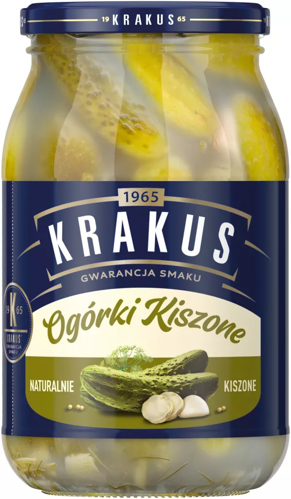 KRAKUS CUCUMBERS IN BRINE 840G