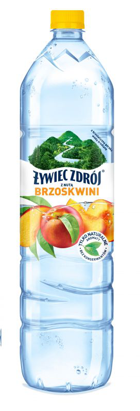 WODA ZYWIEC ZDROJ Z NUTA BRZOSKWINI  1,2L