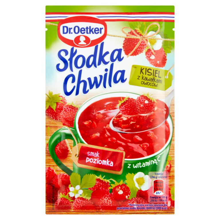 KISIEL DR OETKER SLODKA CHWILA POZIOMKA OWOC 31,5G