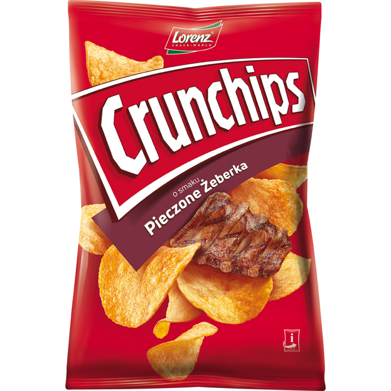 CRUNCHIPS ROASTED RIBS CRISPS 140G