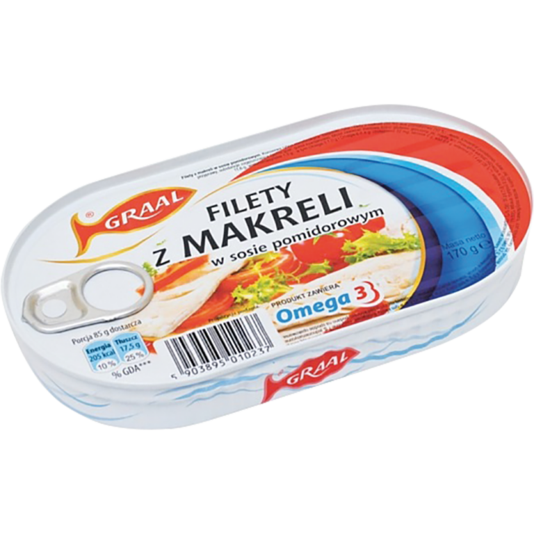 GRAAL MACKEREL FILLETS IN TOMATO SAUCE 170G