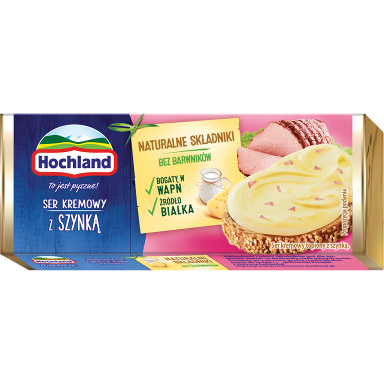 HOCHLAND CREAM CHEESE WITH HAM 90G