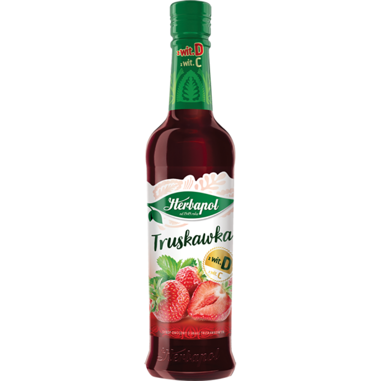 HERBAPOL SYRUP STRAWBERRY 420ML