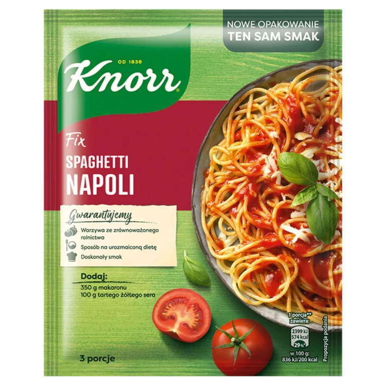 FIX SPAGHETTI NAPOLI KNORR 45G