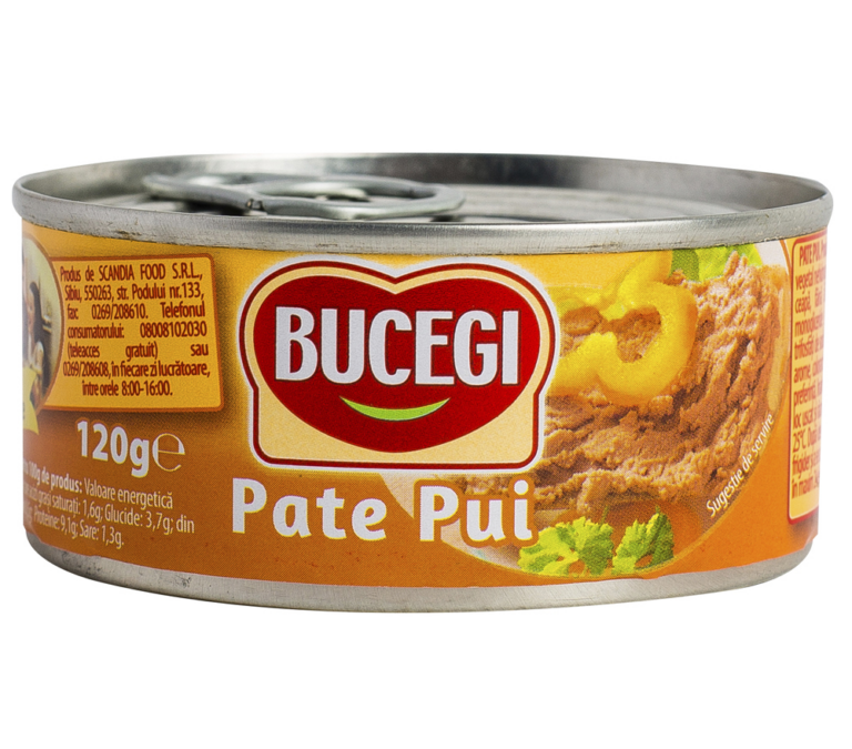 SCANDIA SIBIU BUCEGI CHICKEN PATE 120G