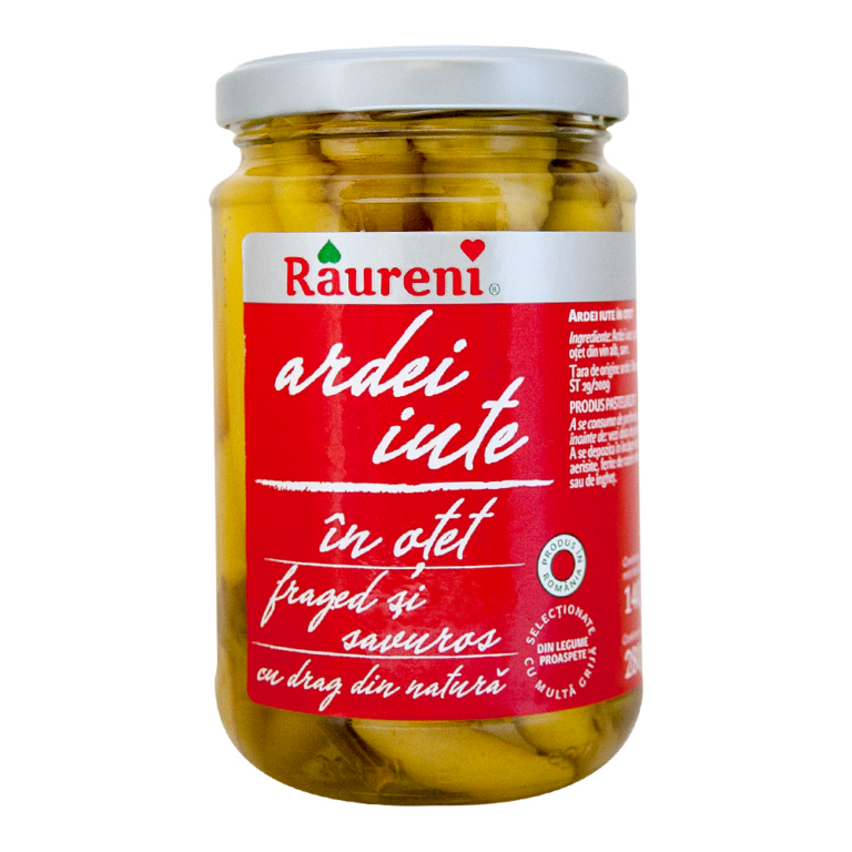 RAURENI CHILLI PEPPER IN VINEGAR 260G
