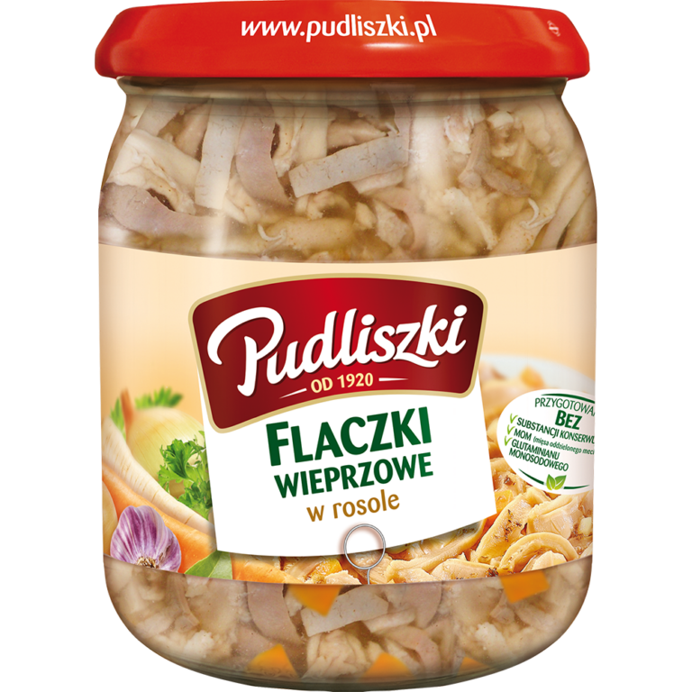 PUDLISZKI PORK TRIPE IN BROTH 500G