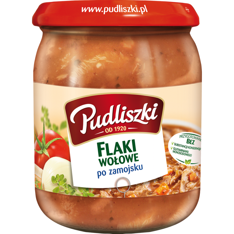 PUDLISZKI ZAMOJSKI STYLE BEEF TRIPES IN TOMATO SAUCE 460G