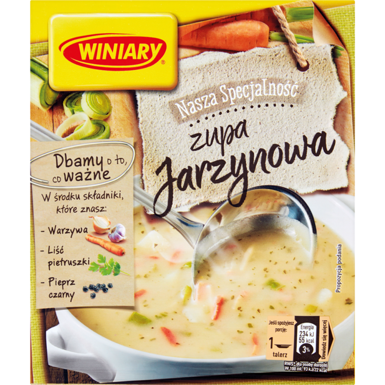 WINIARY SOUP VEGETABLE 50G