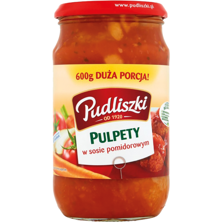 PUDLISZKI JAR 600G - MEATBALLS IN TOMATO SAUCE