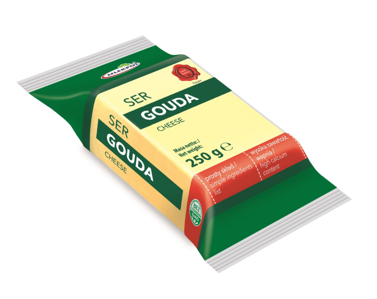 MLEKPOL GOUDA CHEESE 250G