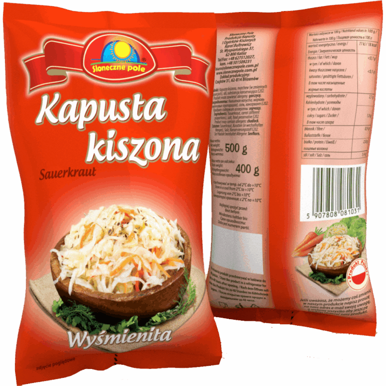 SOUR CABBAGE 500G SLONECZNE POLE