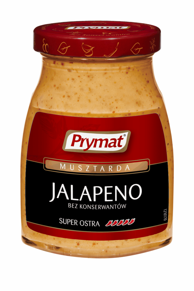 PRYMAT MUSTARD 180G - JALAPENO
