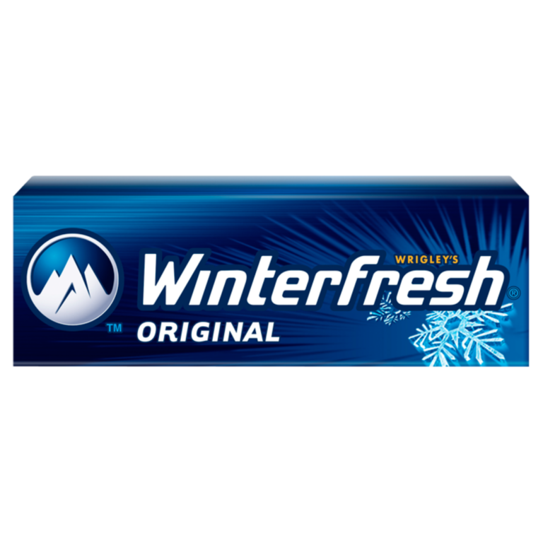 WRIGLEY WINTERFRESH ORIGINAL SUGARFREE CHEWING GUM (10 PIECE