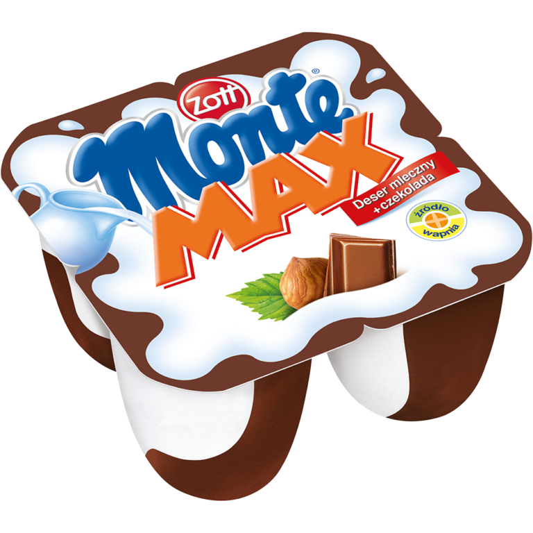 ZOTT MONTE 4-PACK DESSERT ORIGINAL MAX CHOCOLATE 4*100G