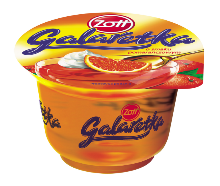 ZOTT JELLY ORANGE FLAVOURED 175G