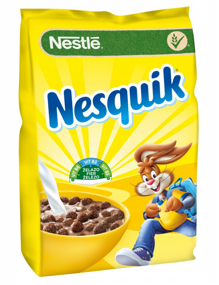 PACIFIC NESTLE NESQUIK CHOCOLATE CEREAL 250G