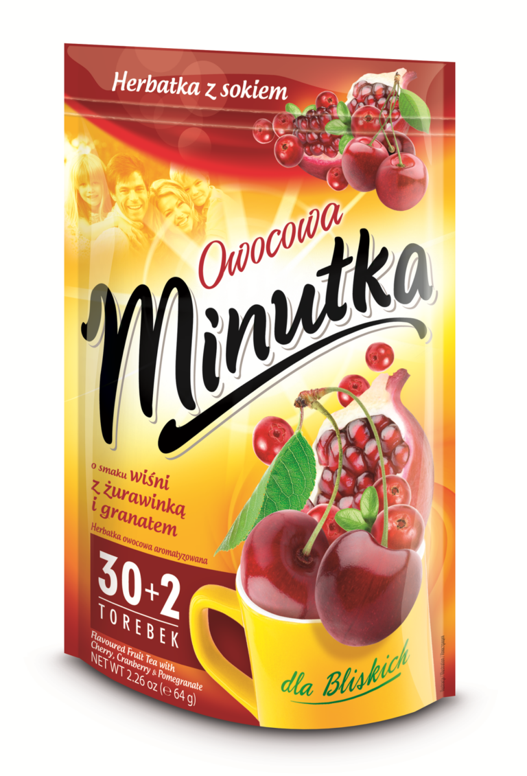 HERBATA MINUTKA WISNIA ZURAW GRANAT 30+2TB