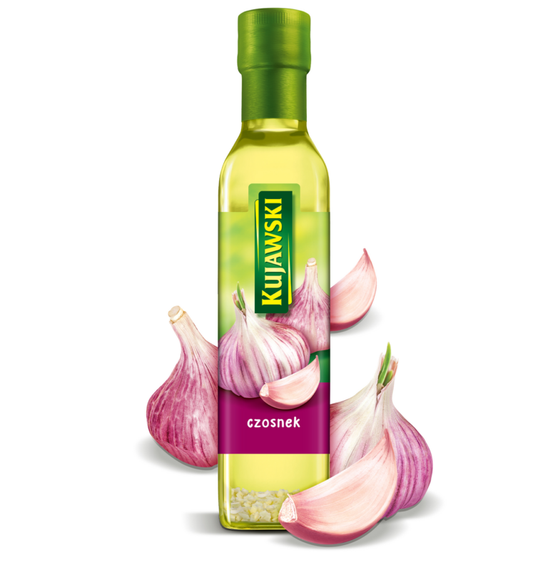 BUNGE KUJAWSKI EXTRA VIRGIN RAPESEED OIL WITH GARLIC 250ML