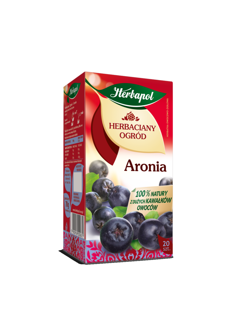 HERBAPOL HERBACIANY OGROD CHOKEBERRY FRUIT HERBAL TEA 20*3G