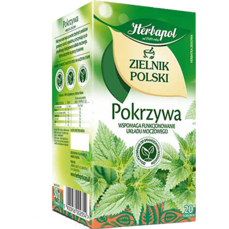 HERBATA HERBAPOL ZIELNIK POKRZYWA 20*1,5G