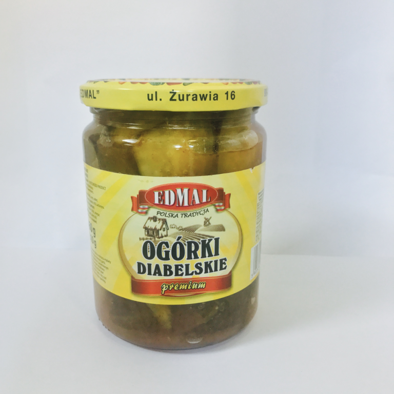 EDMAL HOT CUCUMBERS 500G