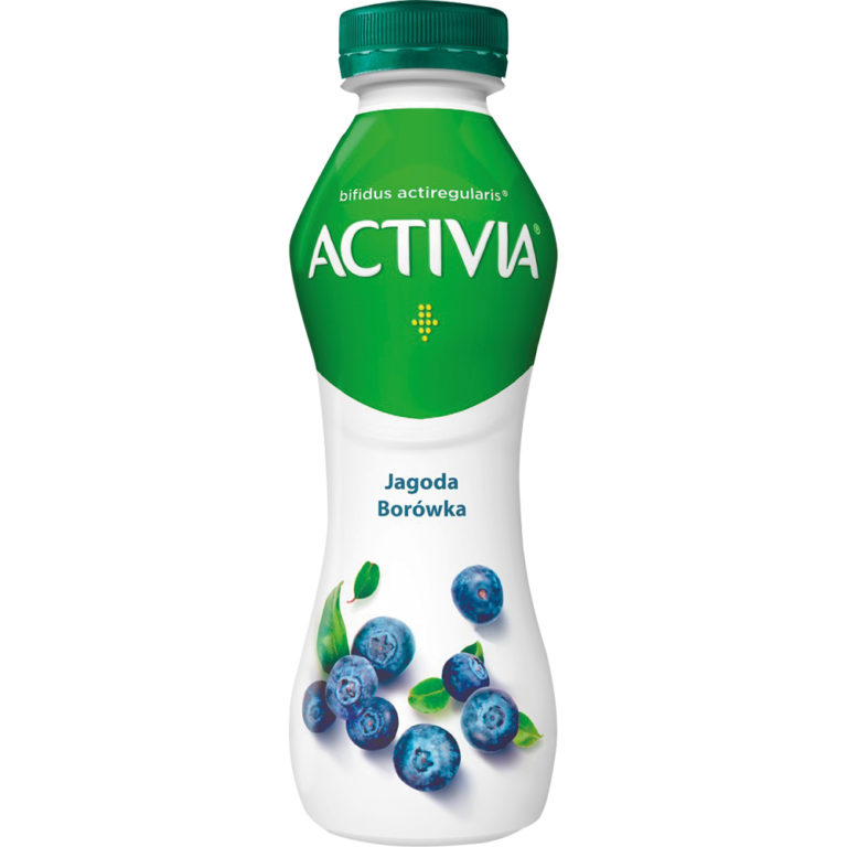 JOGURT PITNY ACTIVIA 280G JAGODA-BOROWKA DANONE