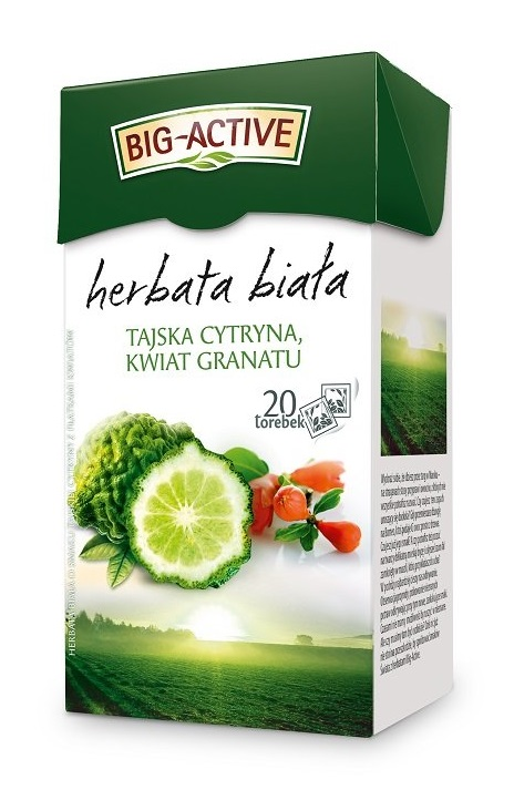 HERBAPOL BIG-ACTIVE LEMON BLOSSOM POMEGRANATE WHITE TEA 20*1