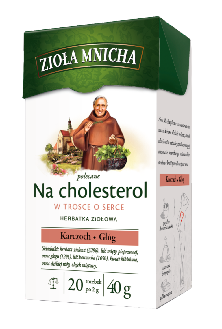 BIG-ACTIVE ZIOLA MNICHA FOR CHOLESTEROL HERBAL TEA 20*2G