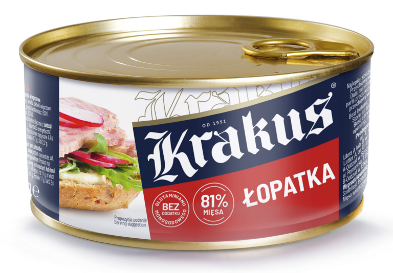 ANIMEX KRAKUS CANNED PORK SHOULDER PRESERVED MEAT 300G