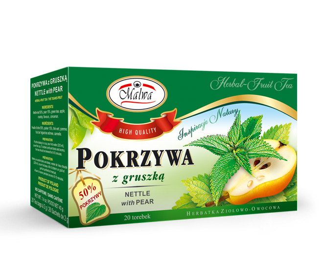MALWA NETTLE WITH PEAR HERBAL TEA 20*2G