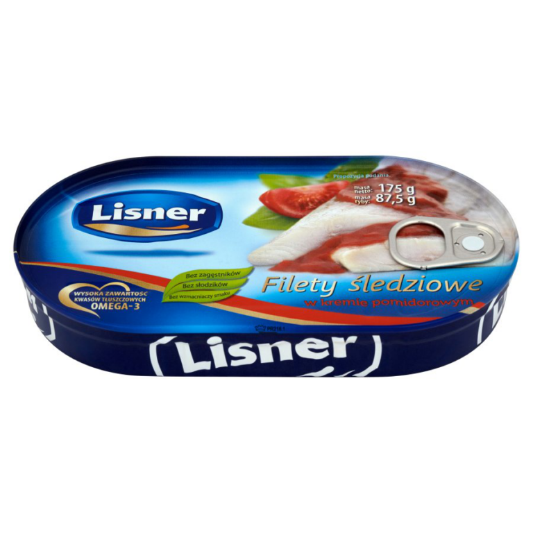 LISNER HERRING FILLETS IN TOMATO CREAM 170G