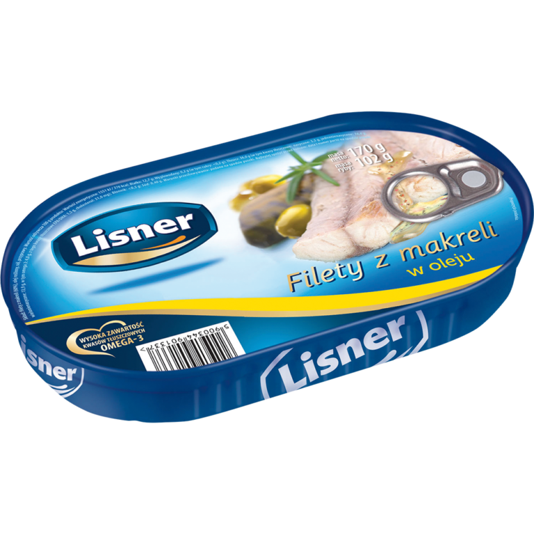 LISNER MACKEREL FILLETS IN OIL 170G