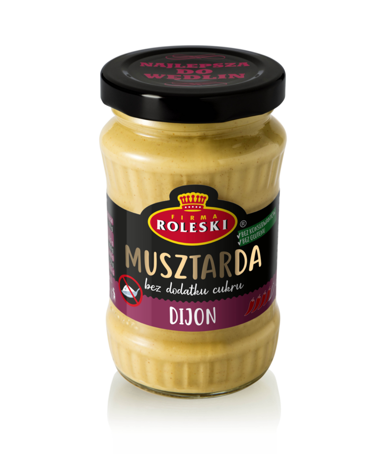 MUSZTARDA ROLESKI DELIKATESOWA DIJON 175G