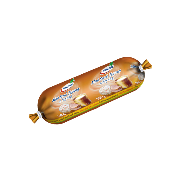 MLEKPOL MINI CHEESE WITH SAUSAGE 100G