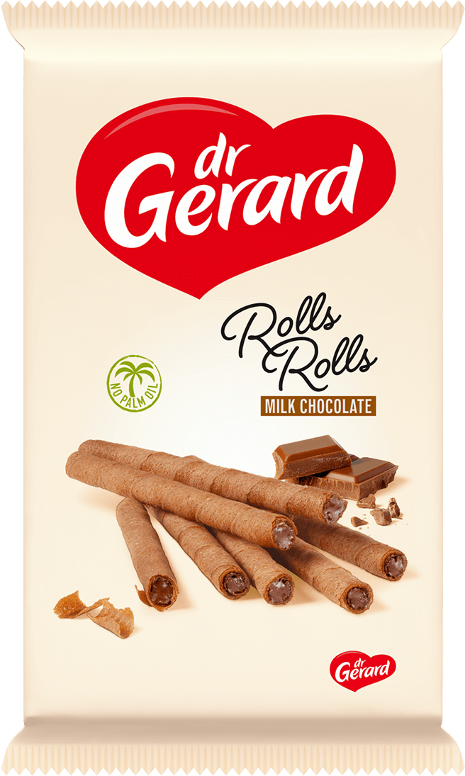 DR GERARD COCA WAFER ROLLS WITH CHOCOLATE CREAM 144G