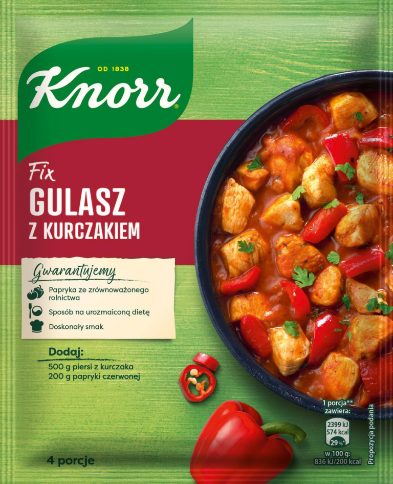 FIX GULASZ Z KURCZAKIEM KNORR 52G