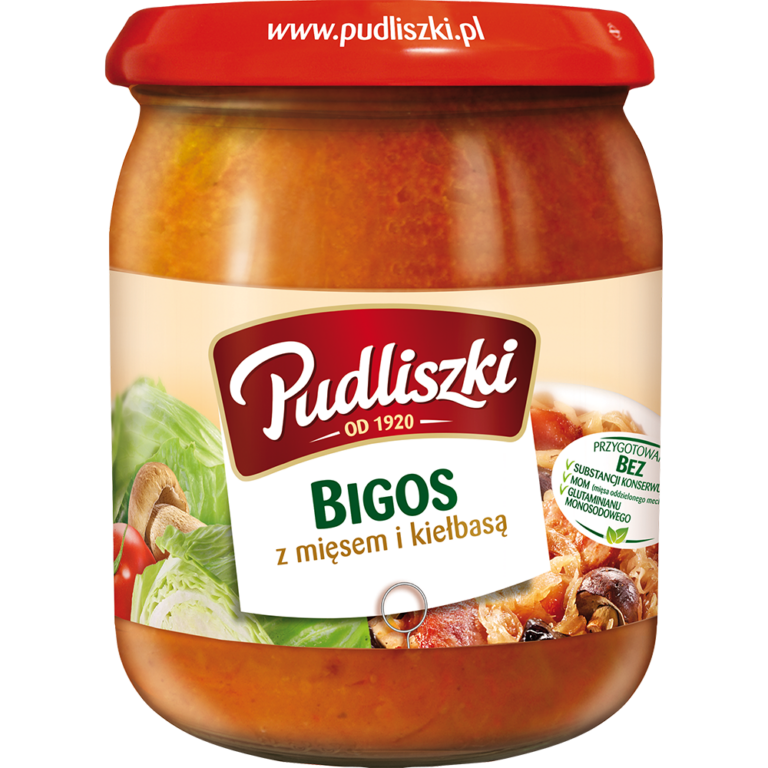 PUDLISZKI BIGOS WITH SAUSAGE 500G