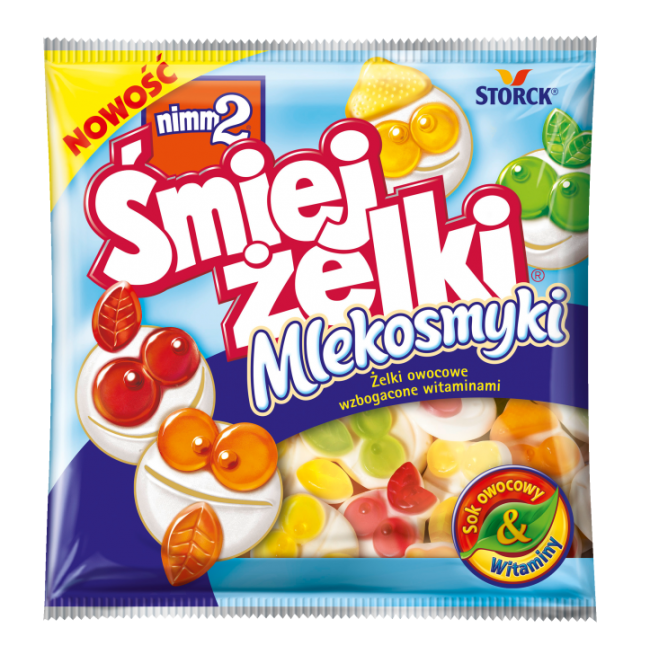 ZELKI SMIEJZELKI NIMM-2 MLEKOSMYKI STORCK 90G
