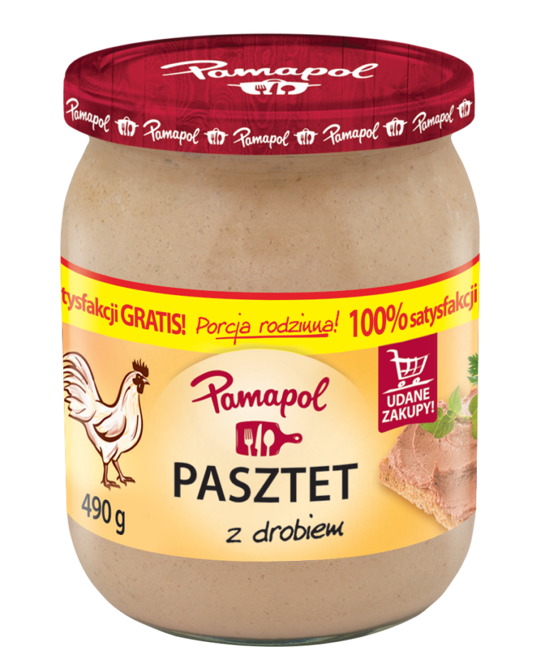 PAMAPOL PATE WITH POULTRY 490G