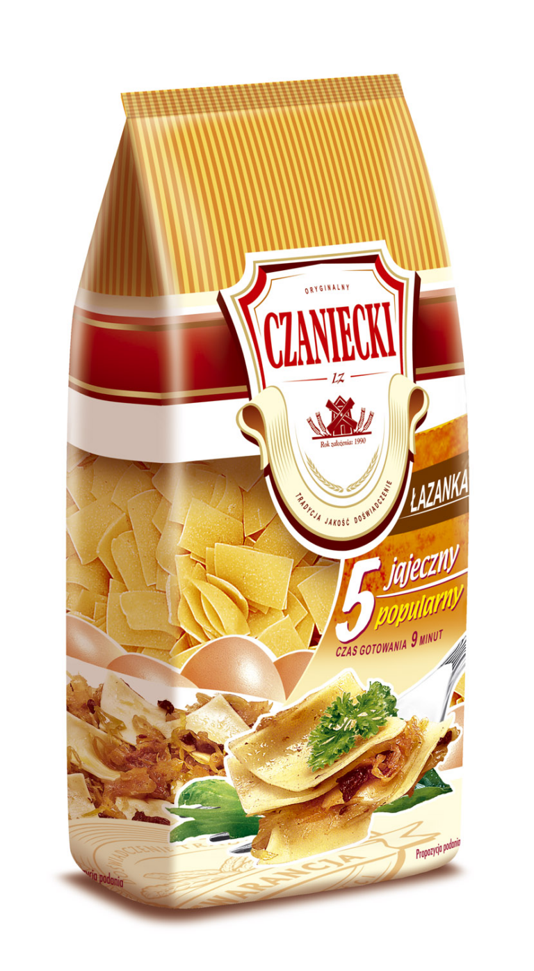 MAKARON CZANIECKI 250G LAZANKA 5JAJECZNY