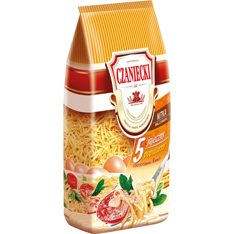 CZANIECKI MAKARON NITKA WALCOWANA 500G