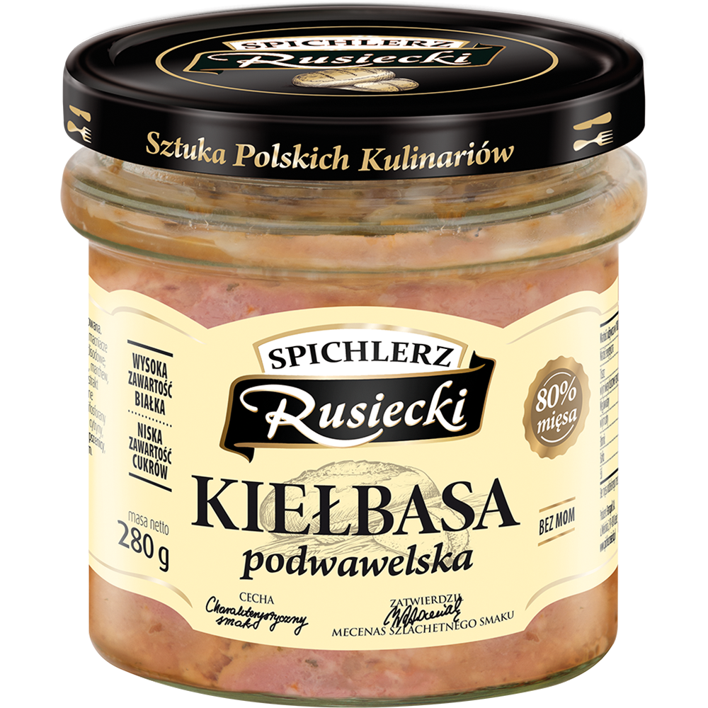 SPICHLERZ RUSIEKI 280G PAMAPOL PODWAWELSKA SAUSAGE