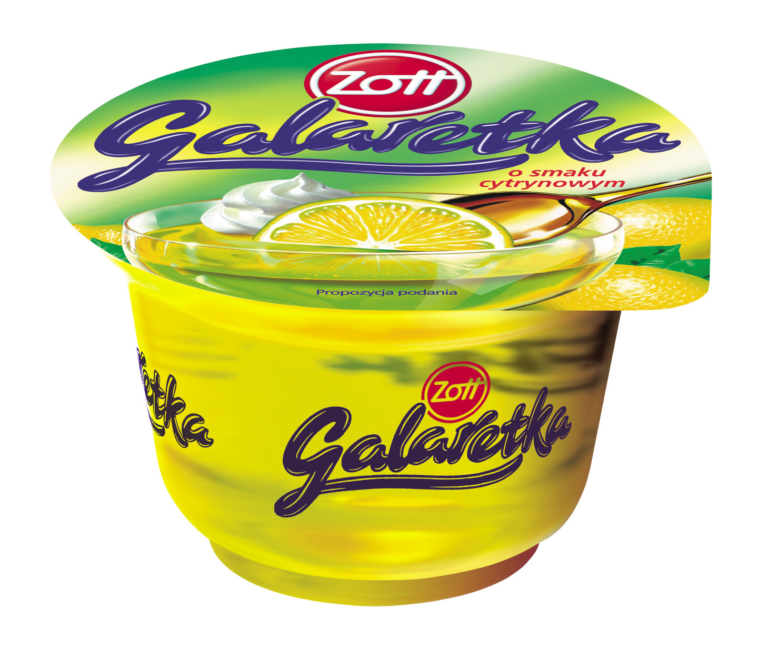 ZOTT JELLY LEMON FLAVOURED 175G