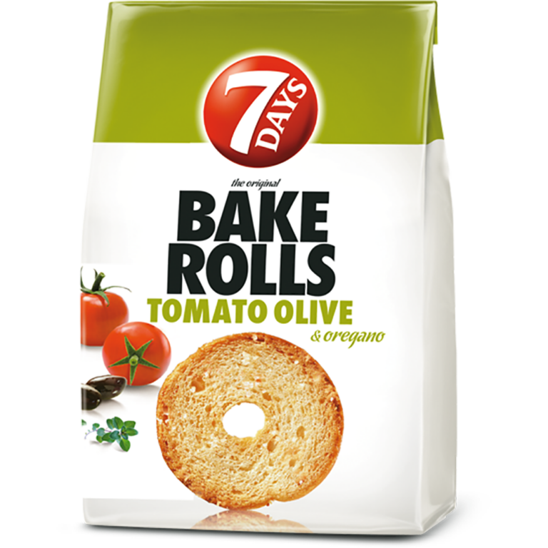 BAKE ROLLS POMIDOR Z OLIWKA I OREGANO 160G