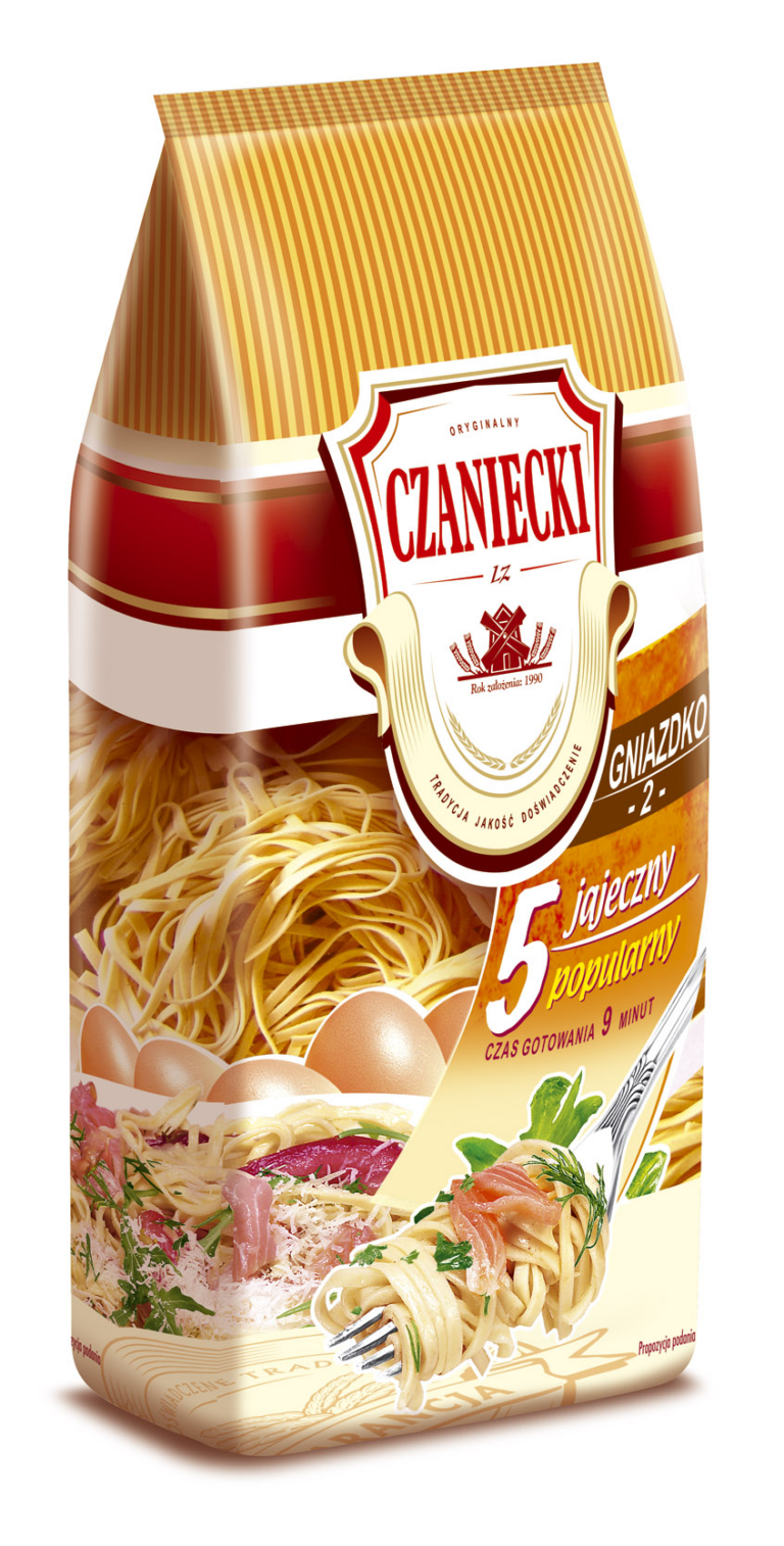 CZANIECKI NIDI 2 5 EGG PASTA 500G