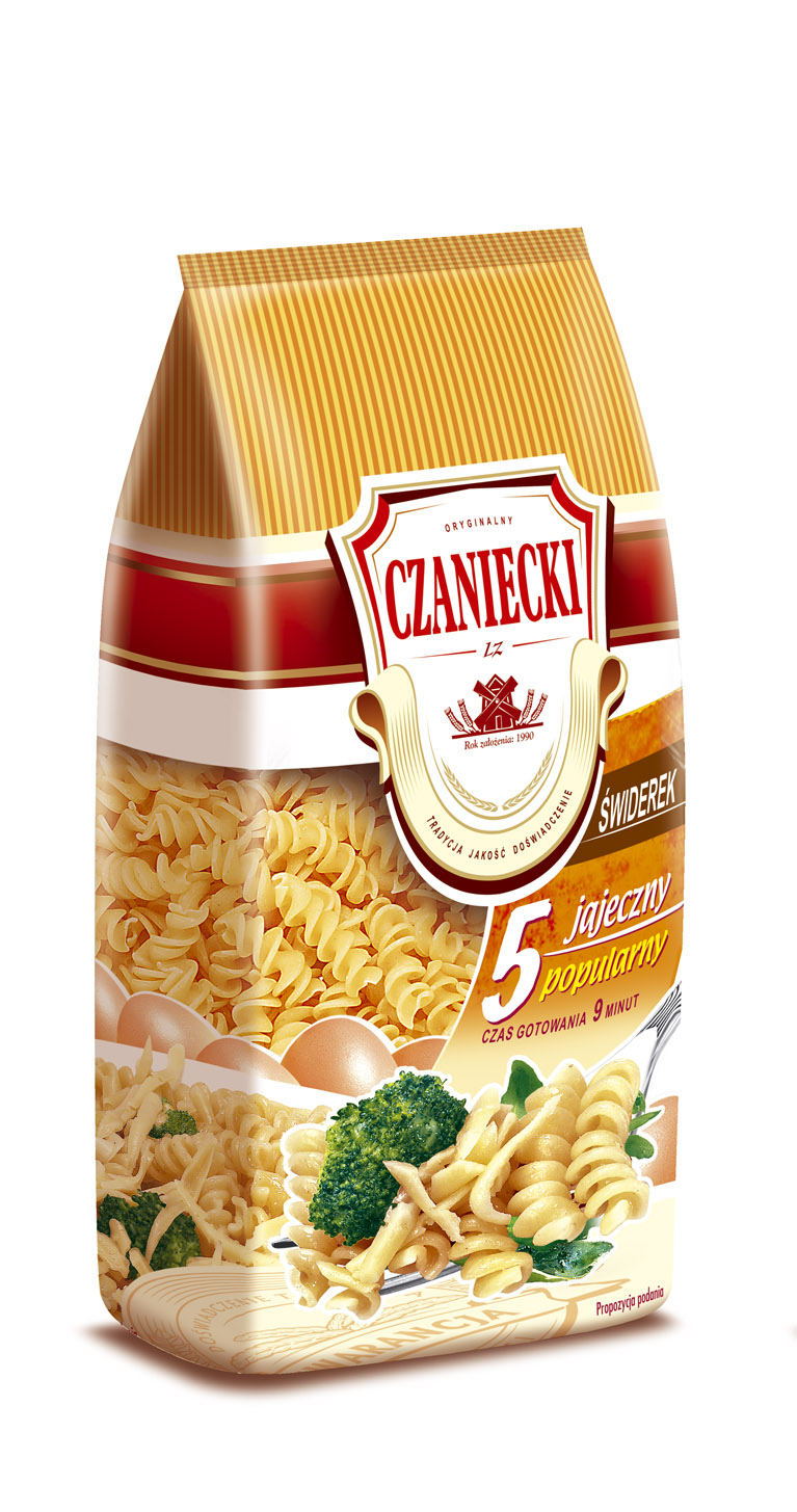 CZANIECKI SPIRALI 5 EGG PASTA 250G