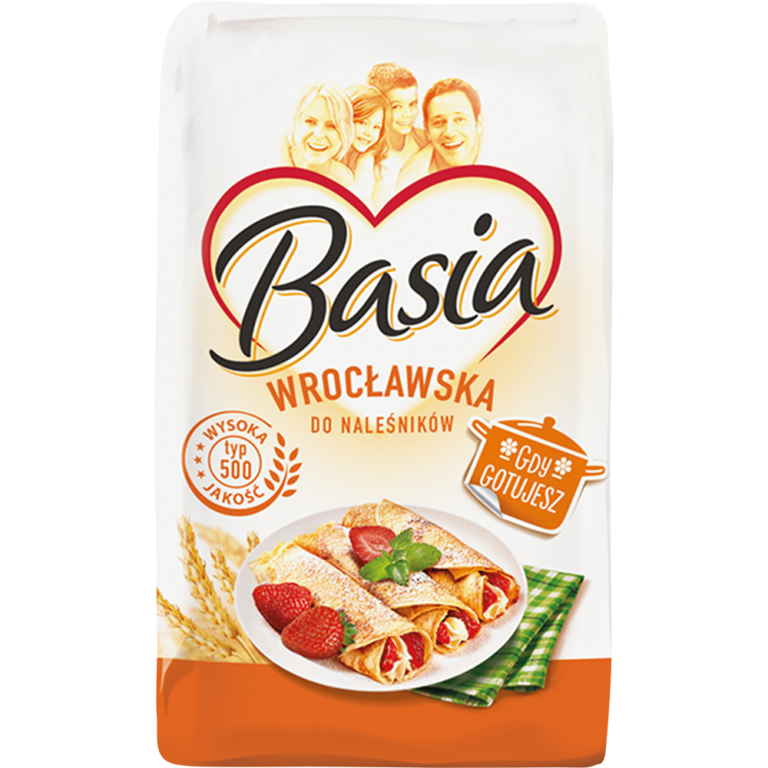 GOODMILLS BASIA WROCLAWSKA WHEAT FLOUR 500 TYPE 1KG